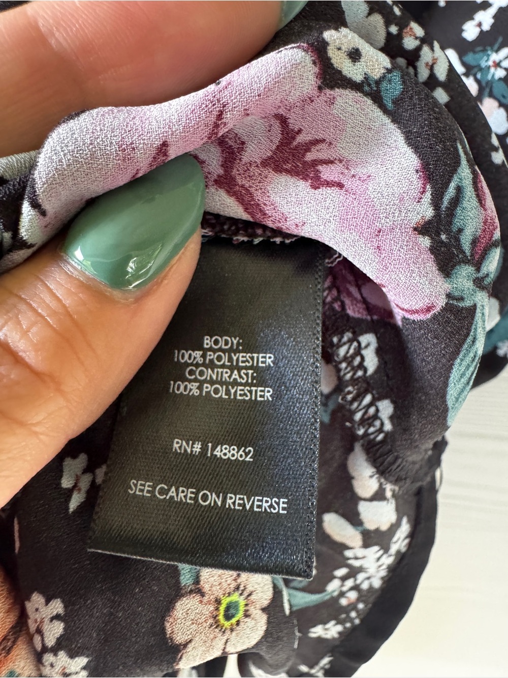 Torrid Blouse Womens 1 Black Floral Colorblock Sleeveless Tank Top Plus Size - Picture 4 of 8